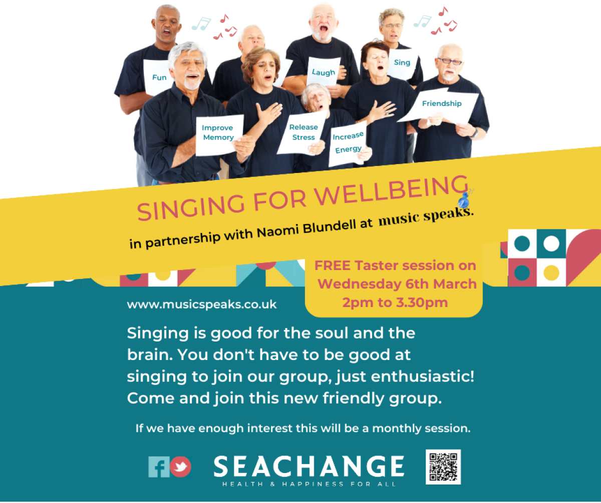 Singing For Wellbeing Facebook Post